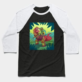 Aztec Warrior Baseball T-Shirt